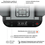 Melango360 – Mélangeur et Distributeur de Cartes Automatique 360° | Jeu Rapide & Mains Libres